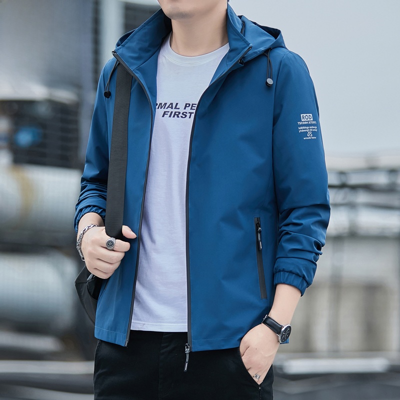 Outdoor Sport Jacket Brand - Jaket Pria Kasual Longgar Olahraga Luar