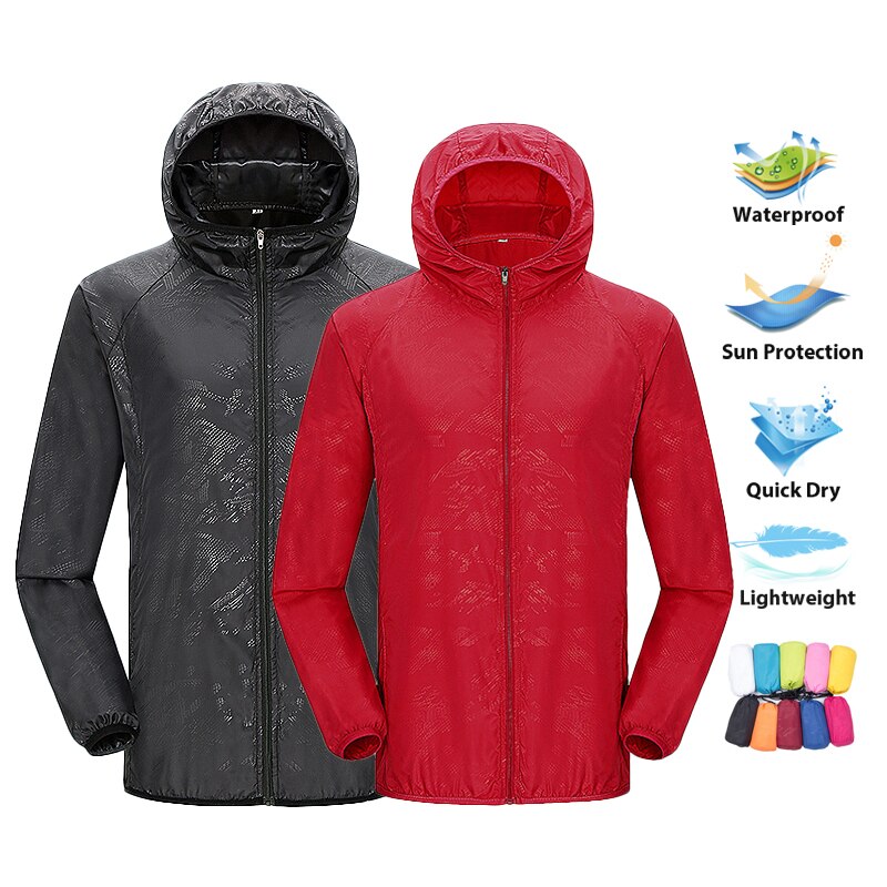 Outdoor Sport Windbreaker - LNGXO jaket mendaki pria dan wanita,