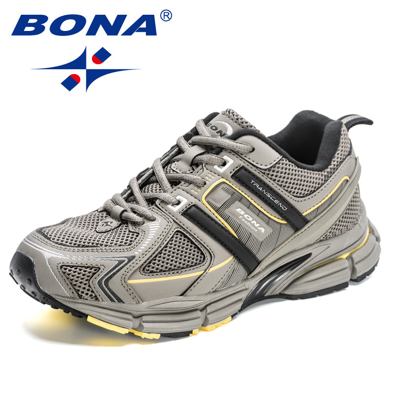 Outdoor Sport Court - BONA sepatu kets lari ringan pria,