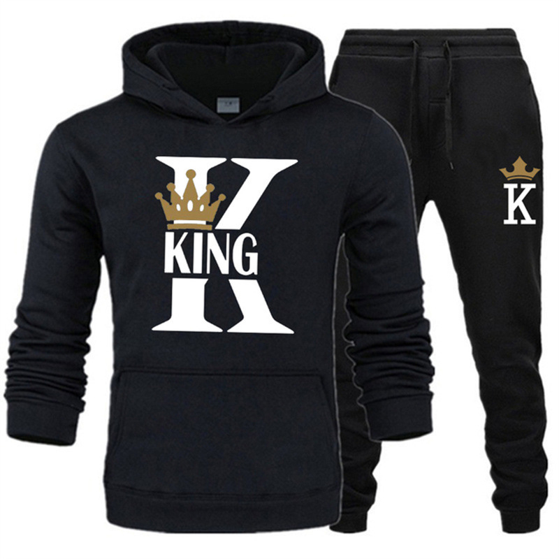 Outdoor Sport Hoodie - K dan Q setelan cetakan olahraga