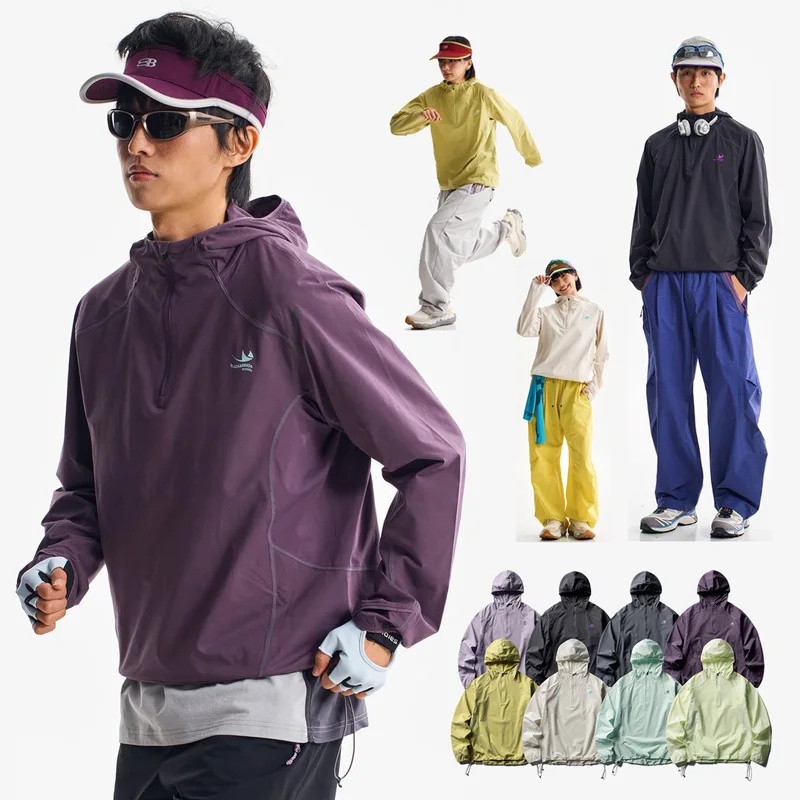 Outdoor Sport Hoodie - Kaus Hoodie Lengan Panjang Pasangan, Kaus