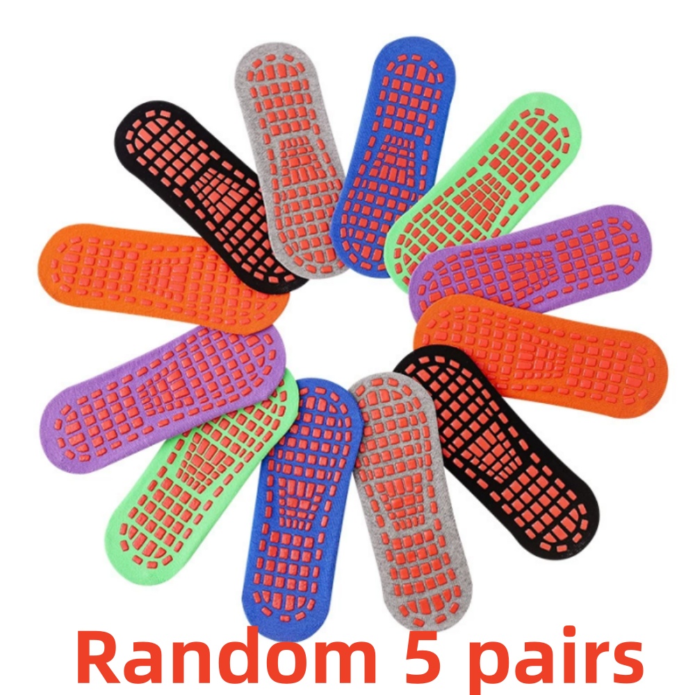 Trampoline Park Sock - Acak 5 Pasang Kaus Kaki Trampolin