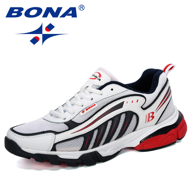 Outdoor Sport Court - BONA Desainer Baru Sepatu Lari Pria