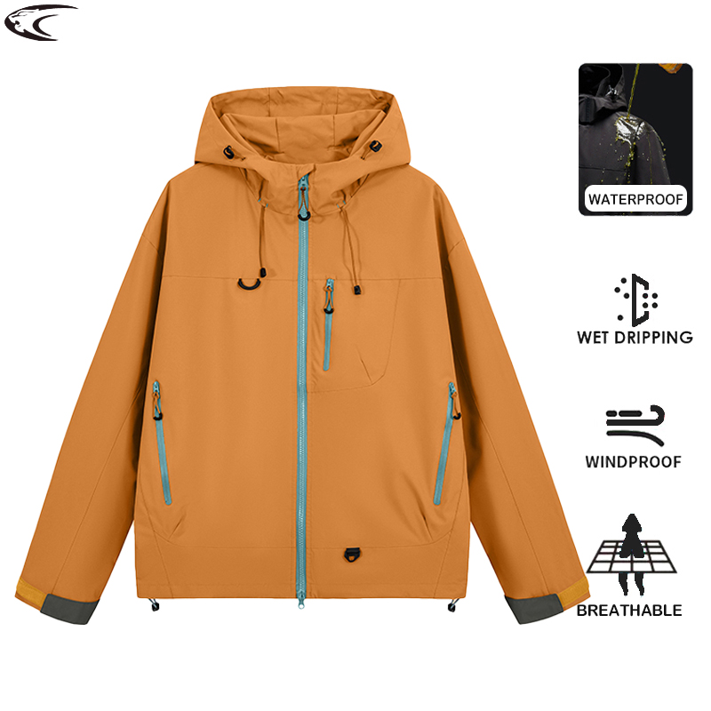 Outdoor Sport Windbreaker - LNGXO Jaket Hiking Tahan Air Pria