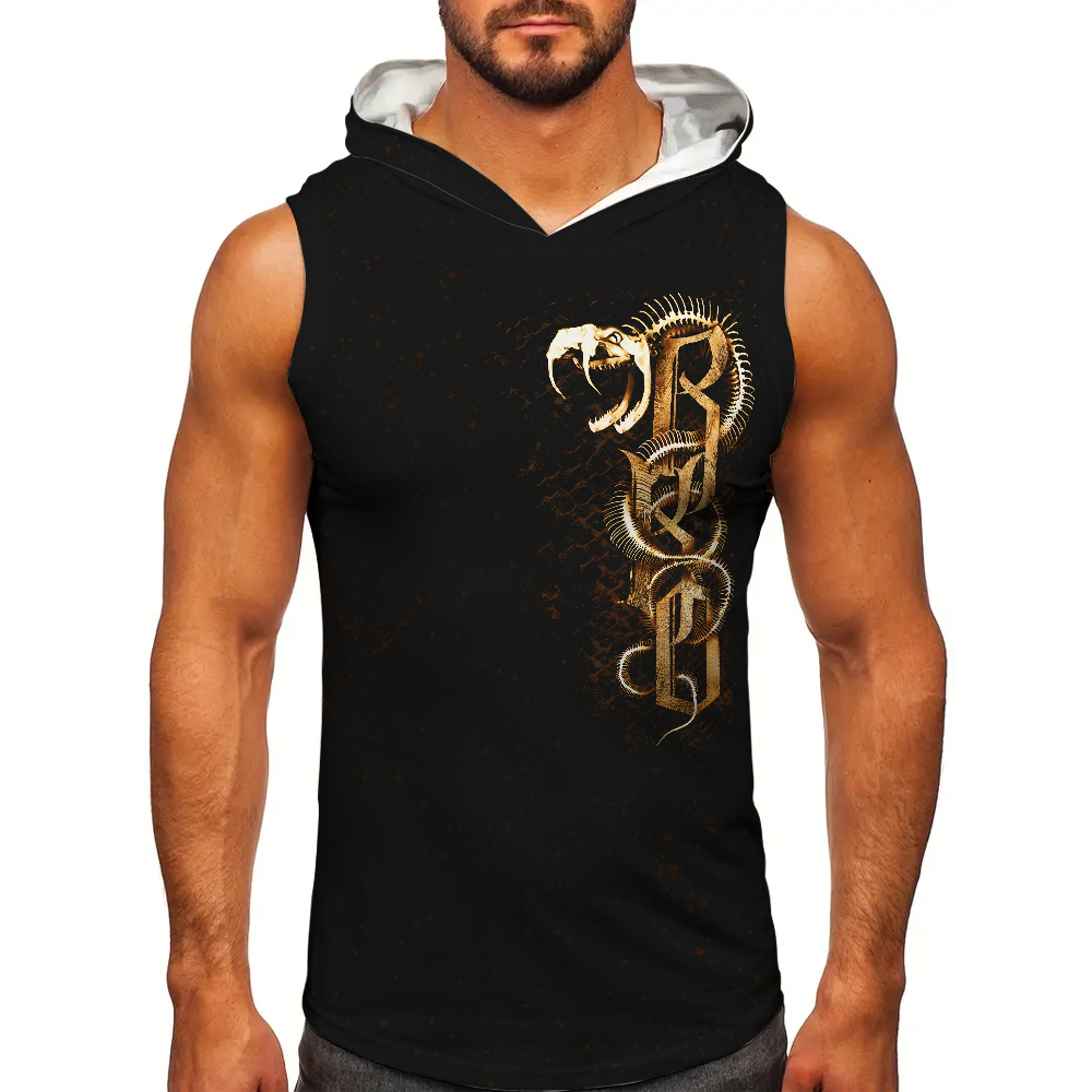Outdoor Sport Hoodie - Hoodie Tanpa Lengan Randy Orton Viper