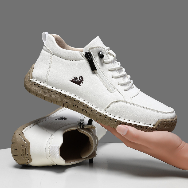 Outdoor Sports Shoes - Sepatu Sneakers Wanita Sepatu Kasual Kulit