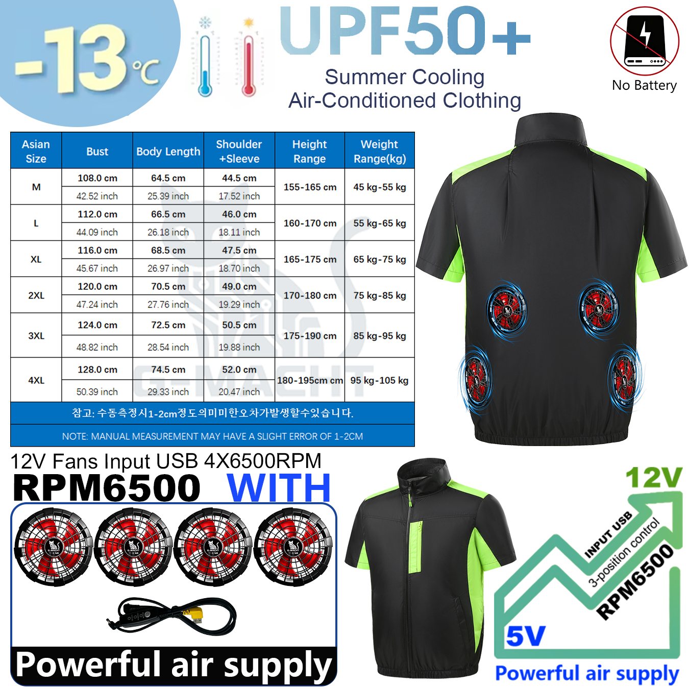 Rompi Pendingin AC Musim Panas - Outdoor Sport Windbreaker ulasan dan harga