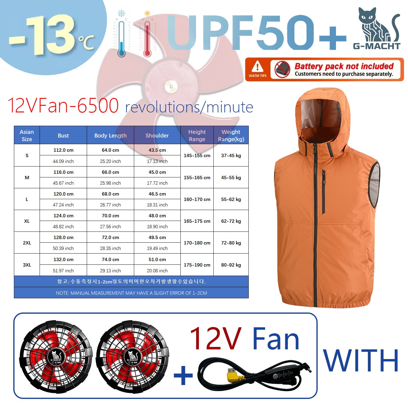 Kipas Angin Pendingin Udara 12 - Outdoor Sport Jacket Brand ulasan dan harga