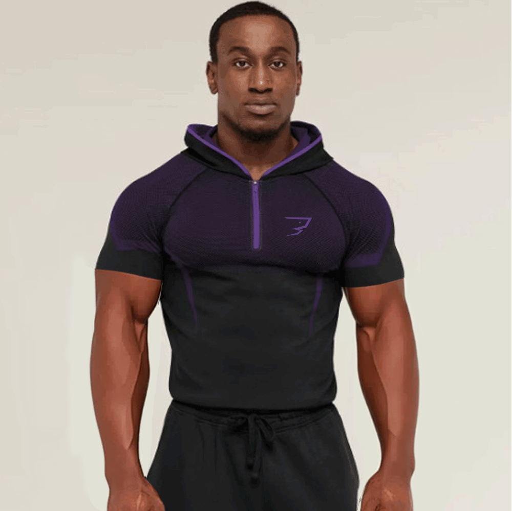 Kaos Hoodie Kompresi Pria Cepa - Outdoor Sport Hoodie ulasan dan harga