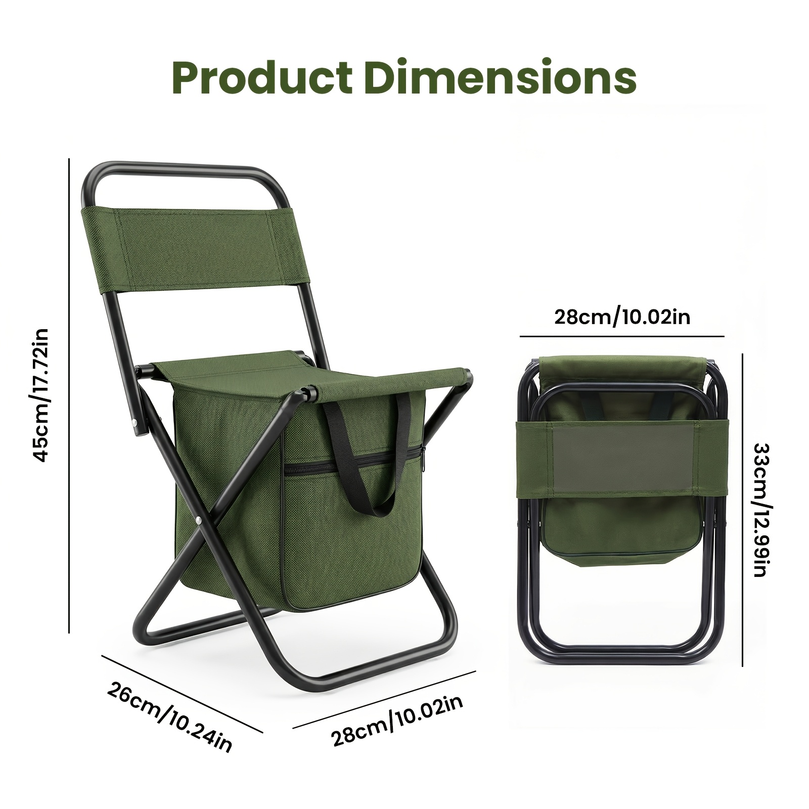 Kursi Camping 2 in 1 dengan Ta - Outdoor Sport Chairs ulasan dan harga