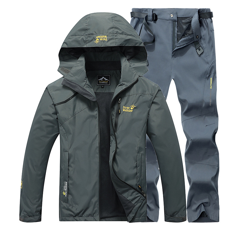 Setelan Memancing Tahan Air Ja - Outdoor Sport Windbreaker ulasan dan harga