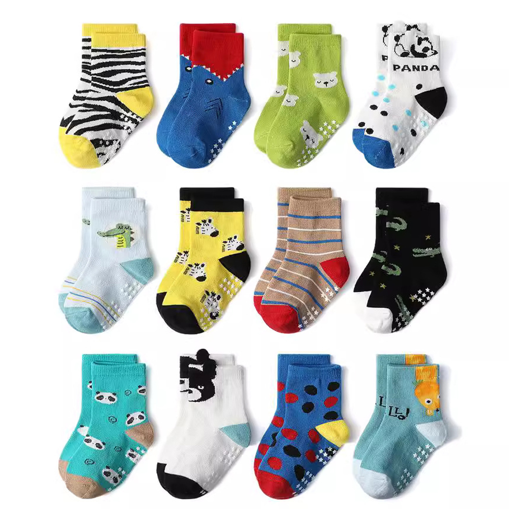 1/6/12 Pasang Set Kaos Kaki An - Trampoline Park Sock ulasan dan harga