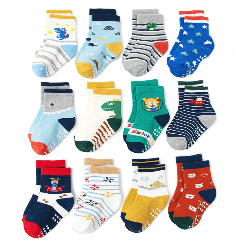 1/6/12 Pasang Set Kaos Kaki An - Trampoline Park Sock ulasan dan harga