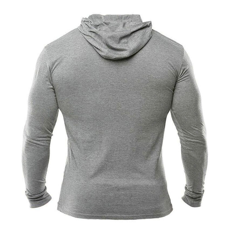 Kaos Hoodie Pria Polos Musim S - Outdoor Sport Hoodie ulasan dan harga