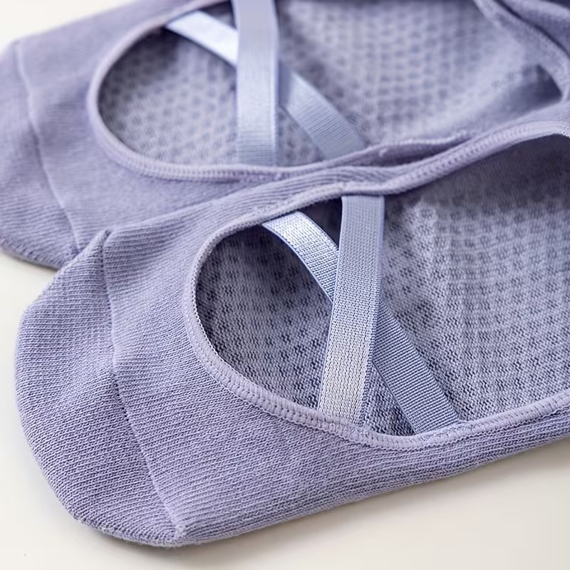 1-2 Pasang Kaus Kaki Yoga Anti - Trampoline Park Sock ulasan dan harga