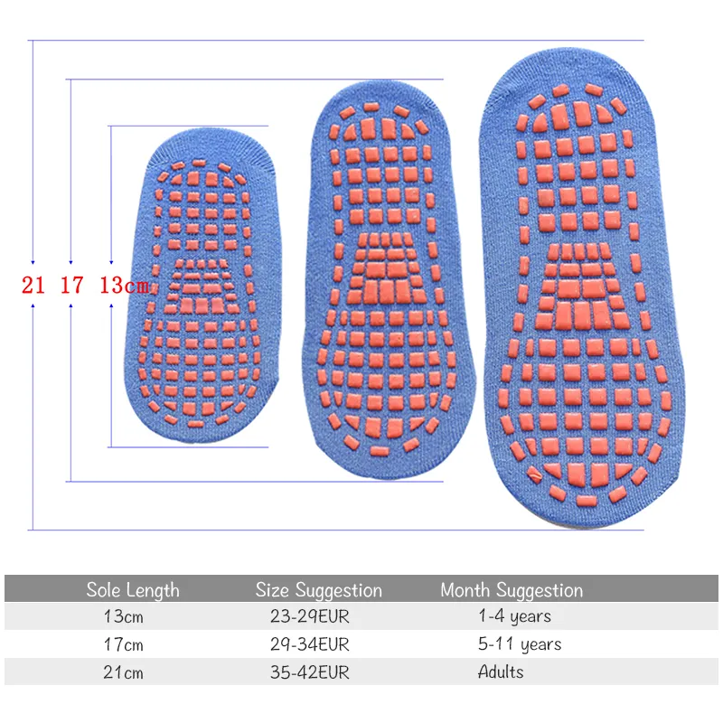 Kaus kaki Anti selip untuk ana - Trampoline Park Sock ulasan dan harga