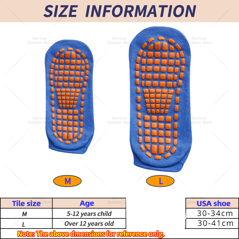 Kaus kaki wanita trampolin Yog - Trampoline Park Sock ulasan dan harga