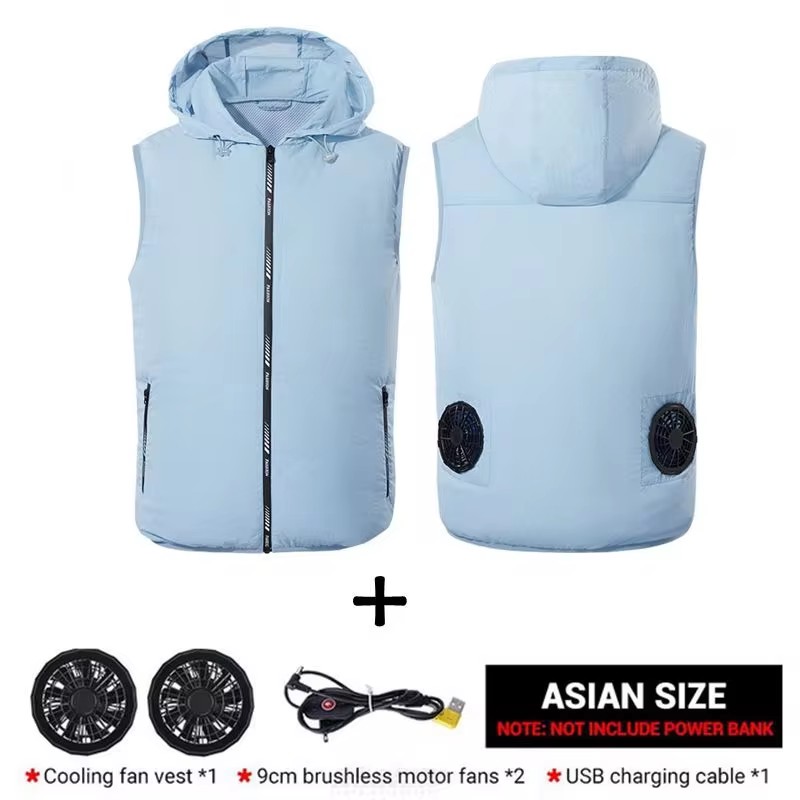 Kipas Olahraga Musim Panas AC  - Outdoor Sport Jacket Brand ulasan dan harga