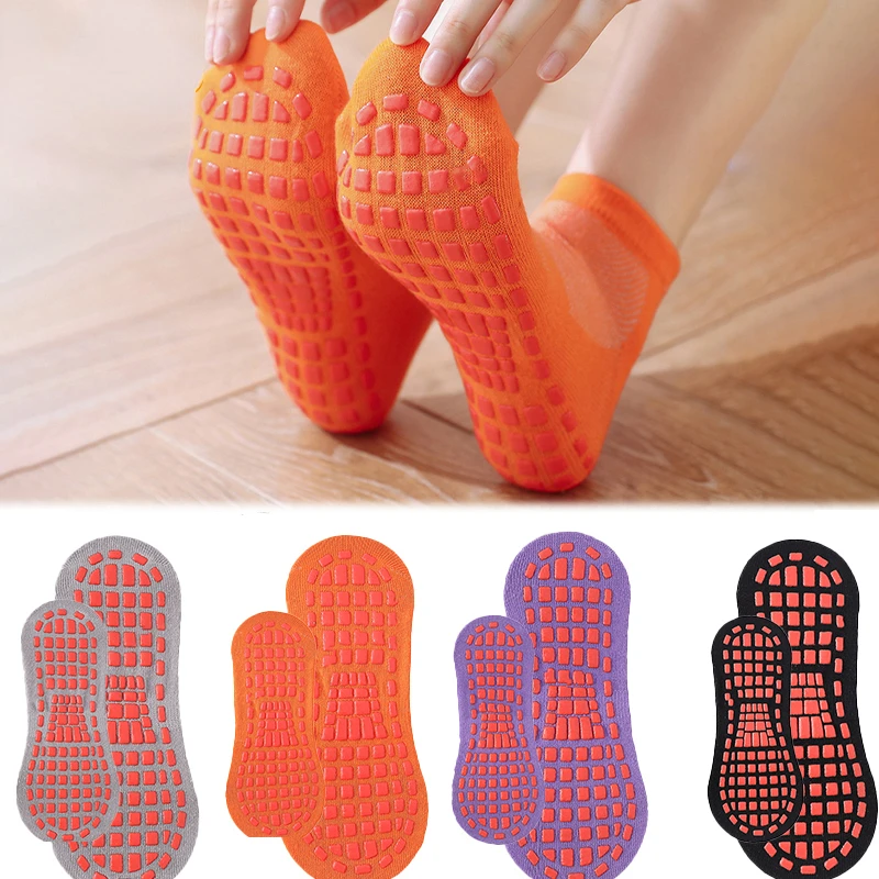Kaus kaki katun Anti selip unt - Trampoline Park Sock ulasan dan harga