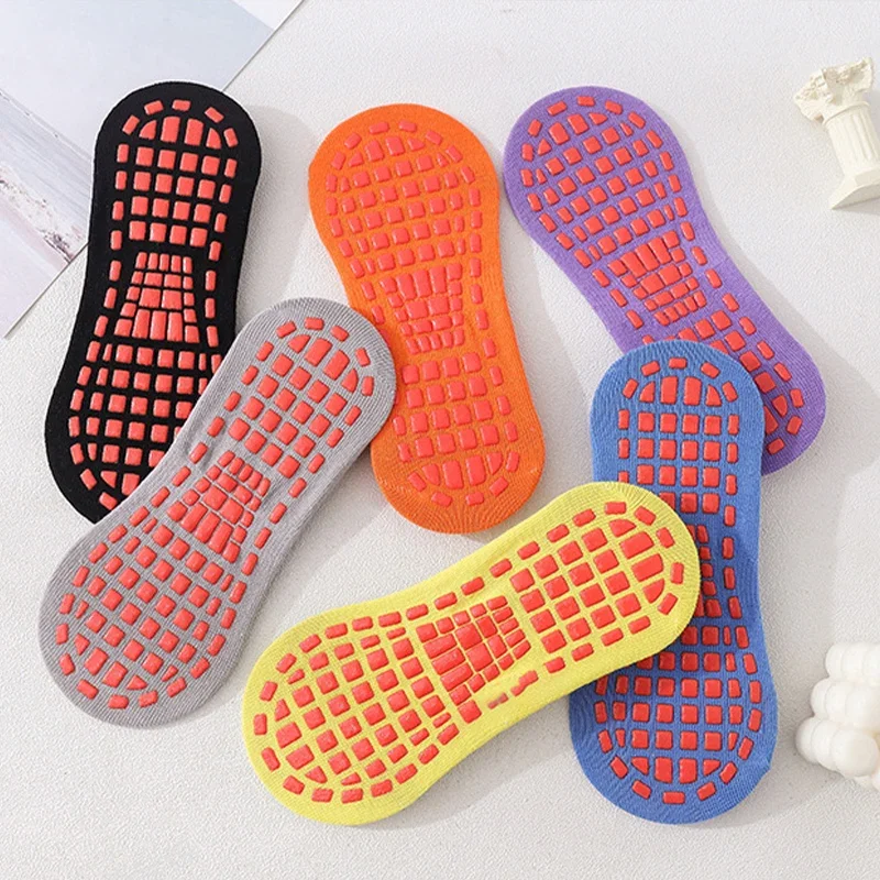 Kaus kaki katun Anti selip unt - Trampoline Park Sock ulasan dan harga