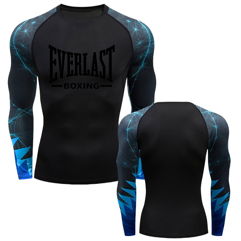 EVERLAST BOXING Kaos Kompresi  - Outdoor Sports ulasan dan harga