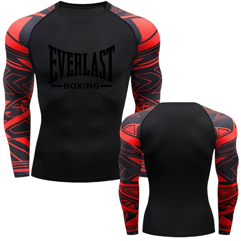 EVERLAST BOXING Kaos Kompresi  - Outdoor Sports ulasan dan harga