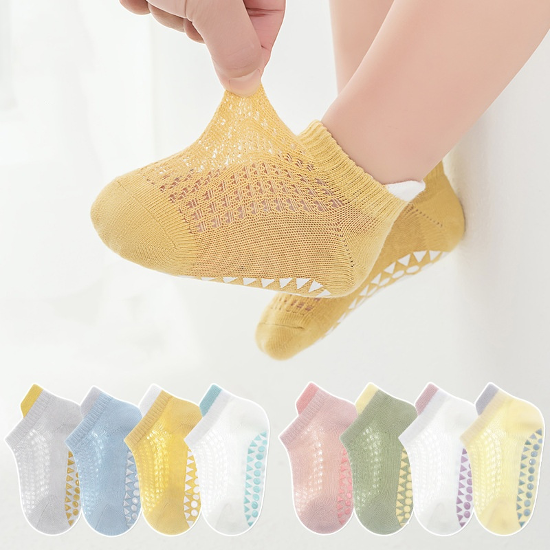4 Pasang Kaus Kaki Perahu Bayi - Trampoline Park Sock ulasan dan harga
