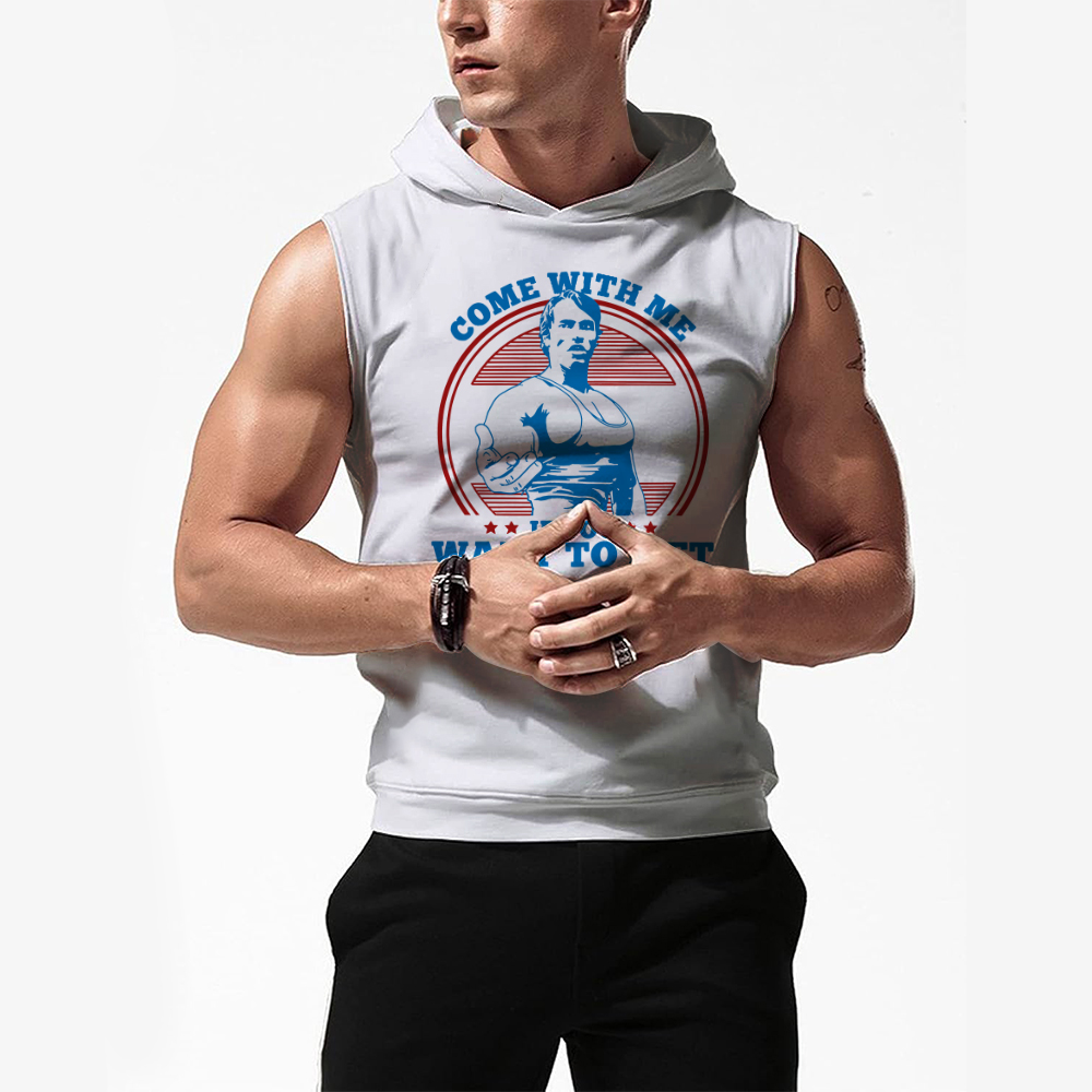 Schwarzenegger Pria Come With  - Outdoor Sport Hoodie ulasan dan harga