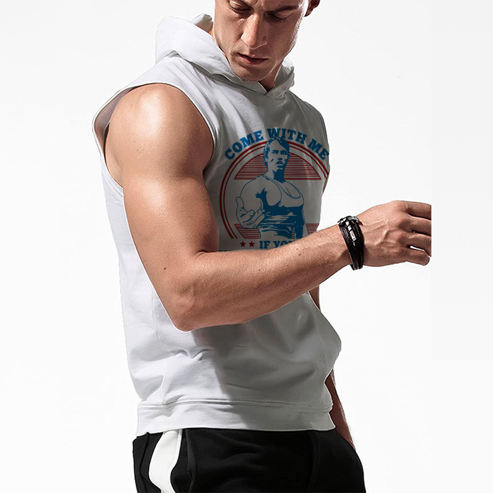Schwarzenegger Pria Come With  - Outdoor Sport Hoodie ulasan dan harga